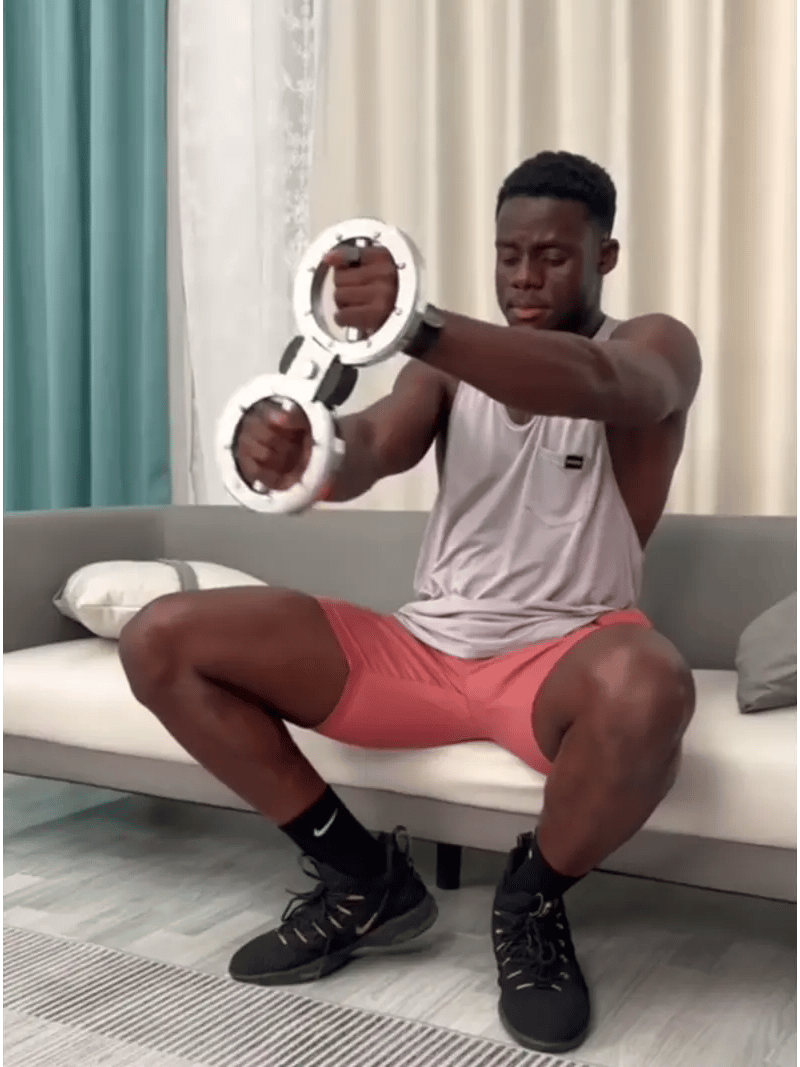 GripCORE Pro upper body training demonstration